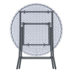 Bar Folding Table (Ø2'8") - Asters Maldives