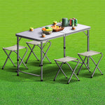 Folding Table Set (120 x 60cm) - Asters Maldives