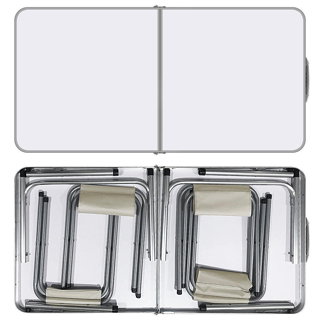 Folding Table Set (120 x 60cm) - Asters Maldives