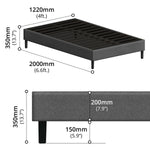Double Divan Base - Asters Maldives