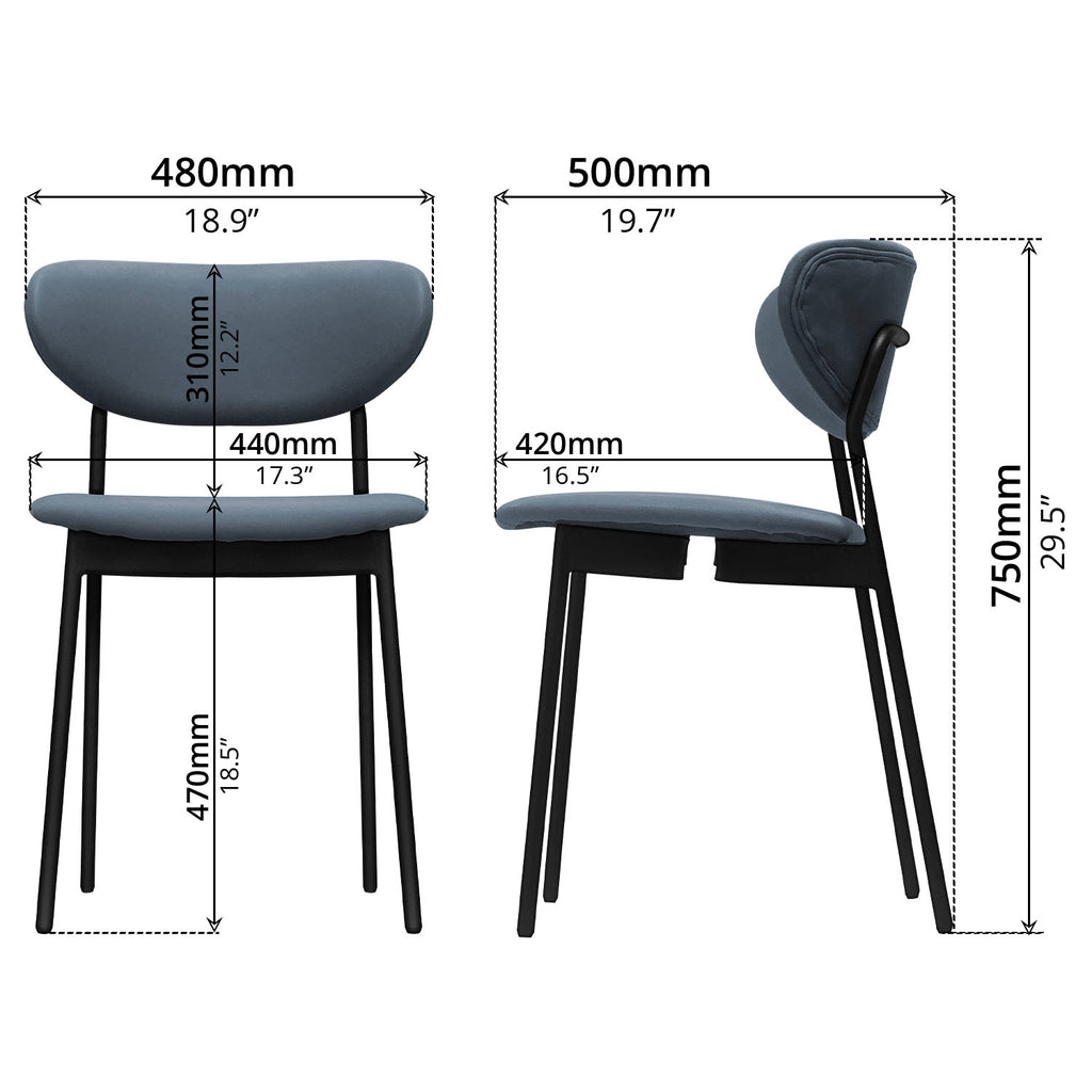 Dining Chair (4 PCs) - Asters Maldives