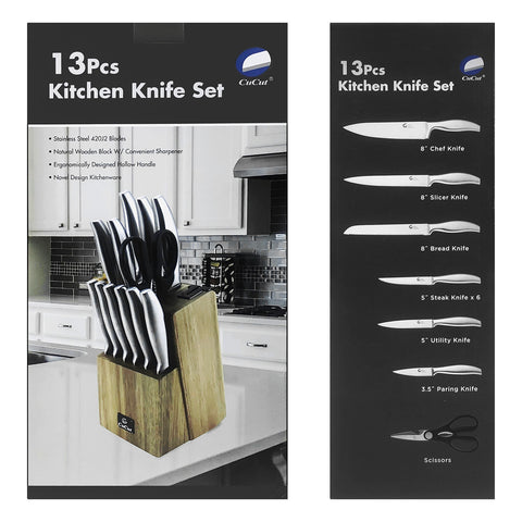 Knife Set (13 PCs) - Asters Maldives