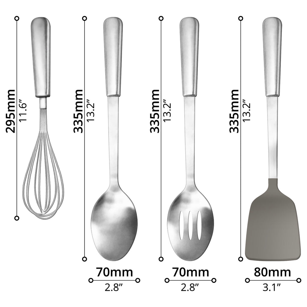 Cooking Utensils (4 PCs) - Asters Maldives