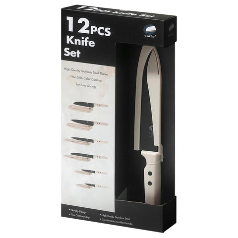 Knife Set (12 PCs) - Asters Maldives