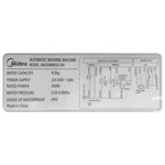 Washing Machine (8.5kg) - Asters Maldives