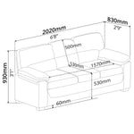 Sofa Set (3 PCs) - Asters Maldives
