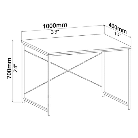 Desk (100cm) - Asters Maldives