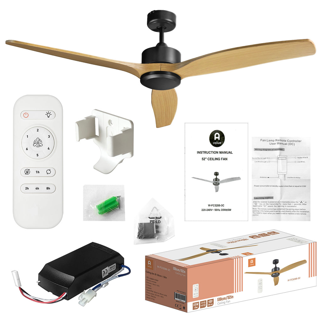 Ceiling Fan (Ø52") - Asters Maldives