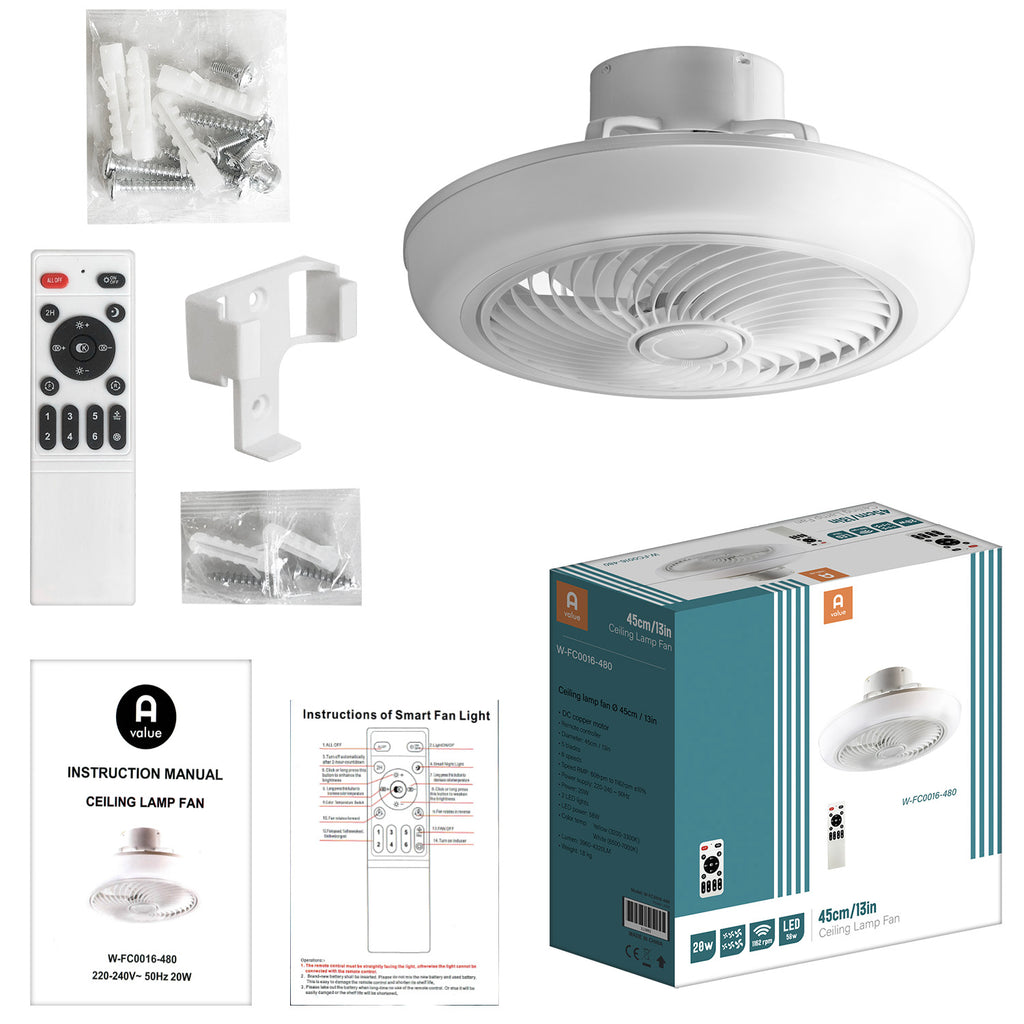 Ceiling Fan (Ø13") - Asters Maldives