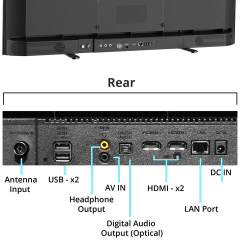 TV (HD) - 32" - Asters Maldives