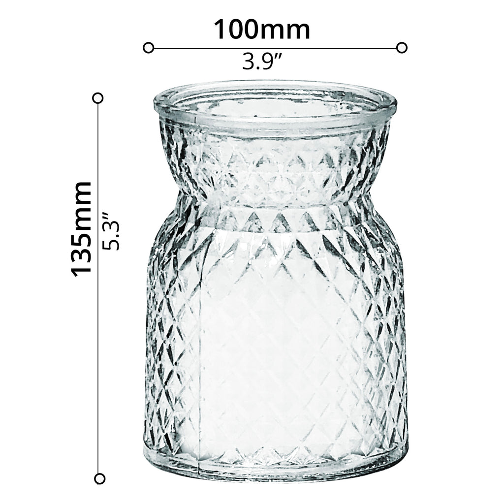 Vase (Ø10 x 13.5cm) - Asters Maldives