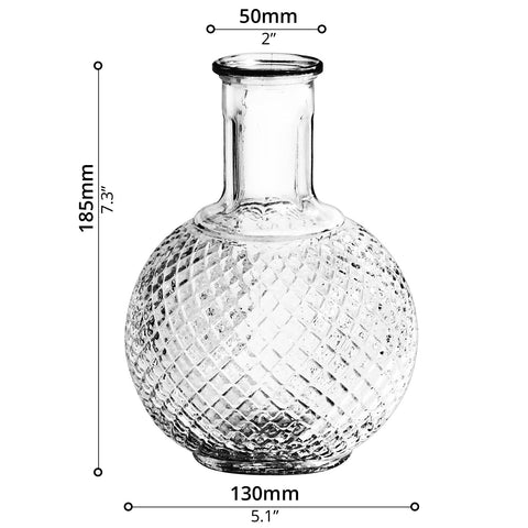 Vase (Ø13 x 18.5cm) - Asters Maldives