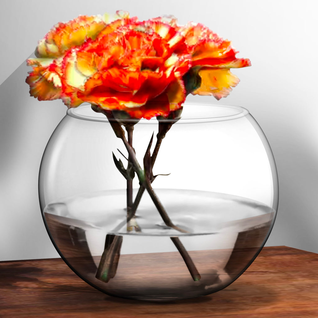 Vase (Ø15 x 12cm) - Asters Maldives