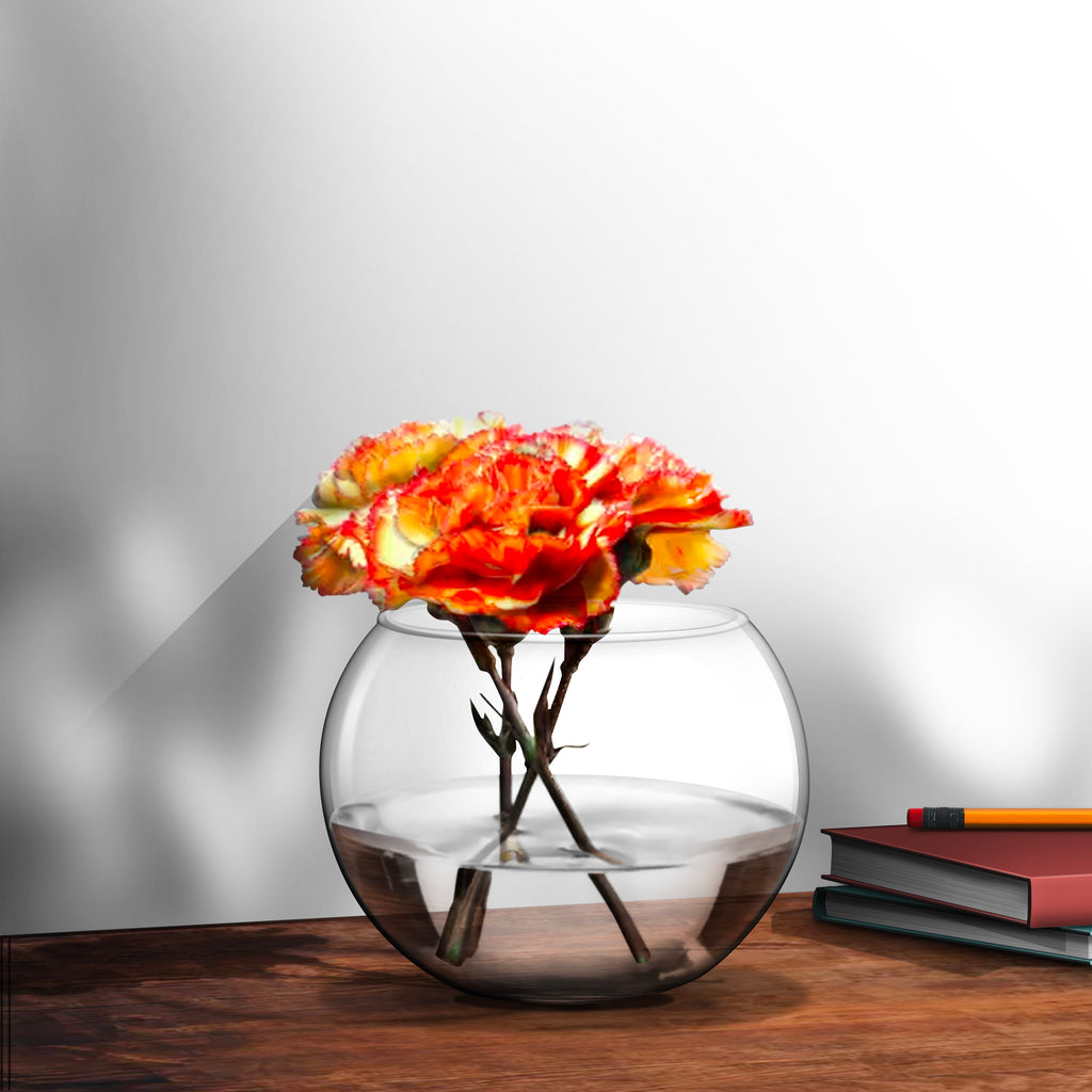 Vase (Ø15 x 12cm) - Asters Maldives