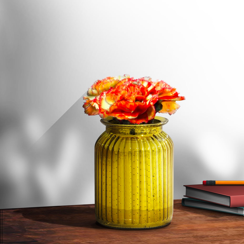 Vase (Ø11 x 14.5cm) - Asters Maldives