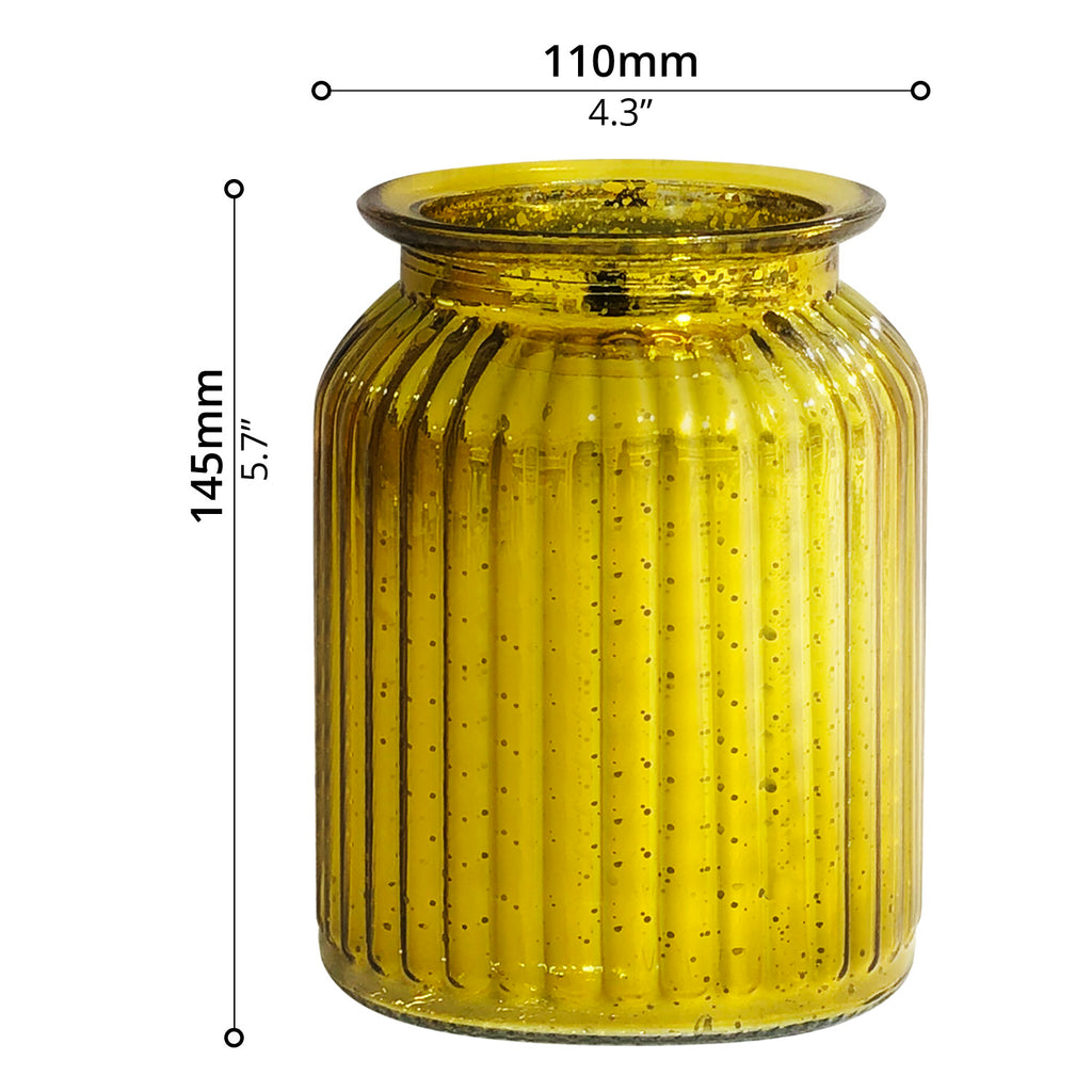 Vase (Ø11 x 14.5cm) - Asters Maldives