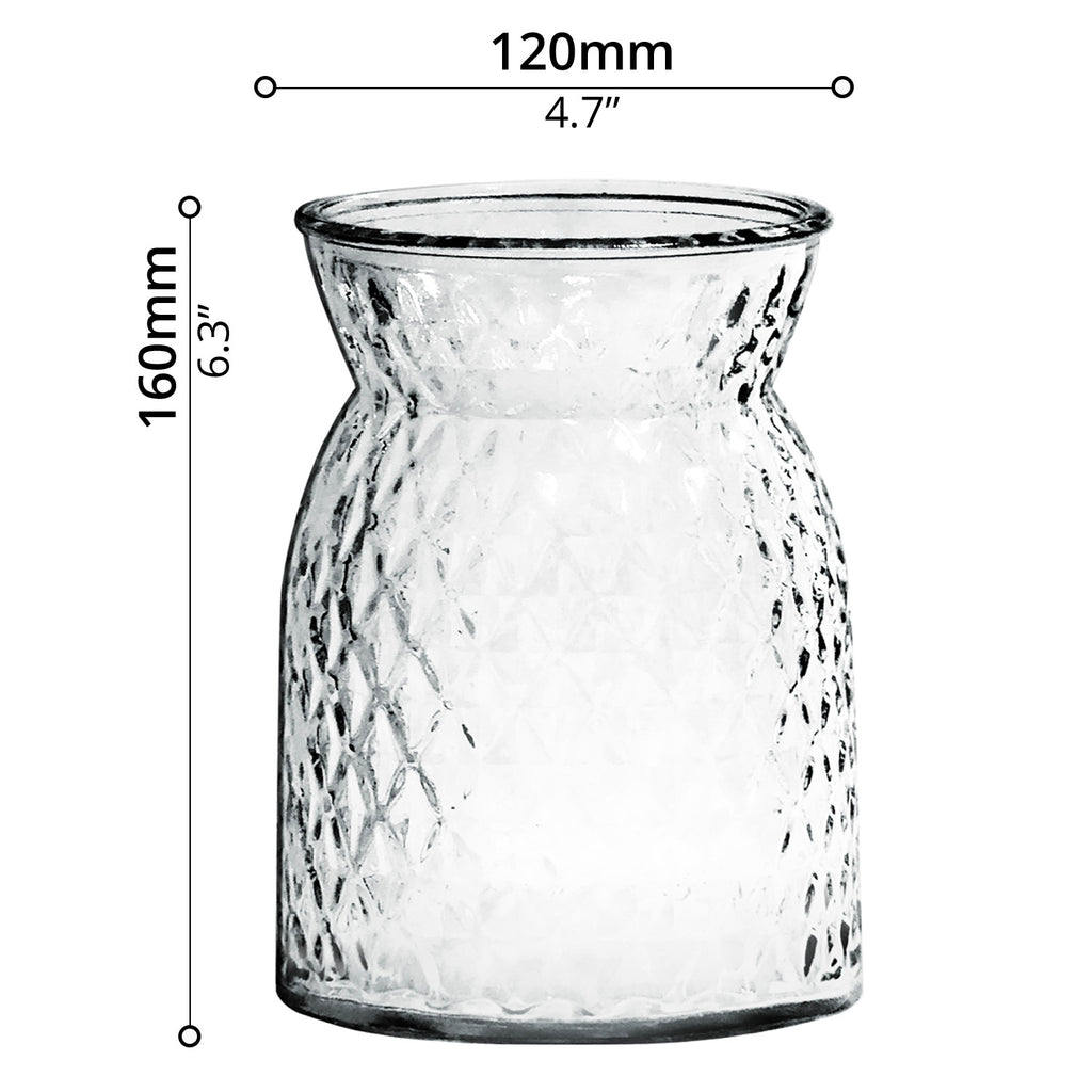 Vase (Ø12 x 16cm) - Asters Maldives