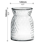 Vase (Ø12 x 16cm) - Asters Maldives