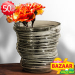 Vase (Ø16.5 x 16cm) - Asters Maldives