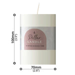 Candle (Ø70 x 100mm) - Asters Maldives