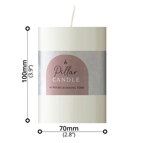 Candle (Ø70 x 100mm) - Asters Maldives