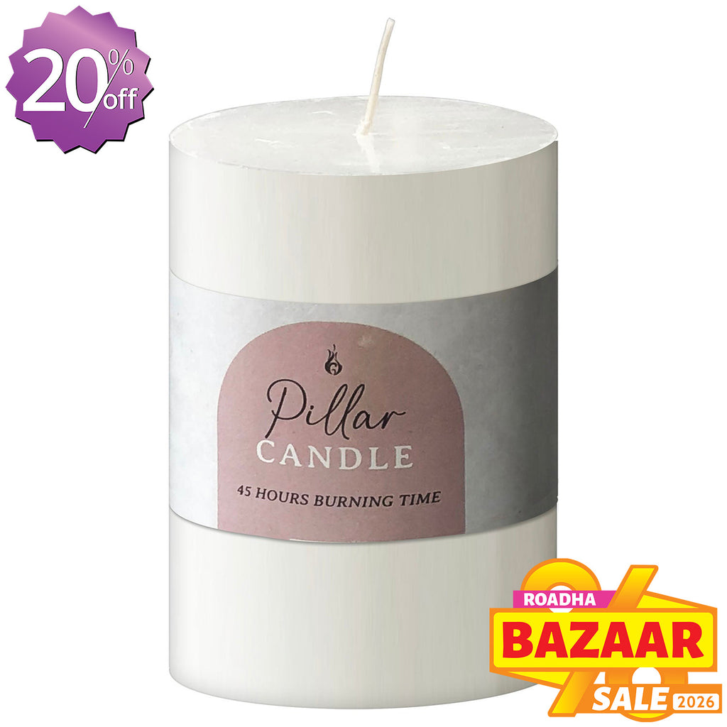 Candle (Ø70 x 100mm) - Asters Maldives