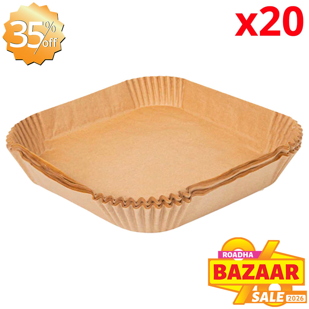 20-pcs Baking Tray (25 x 25cm)