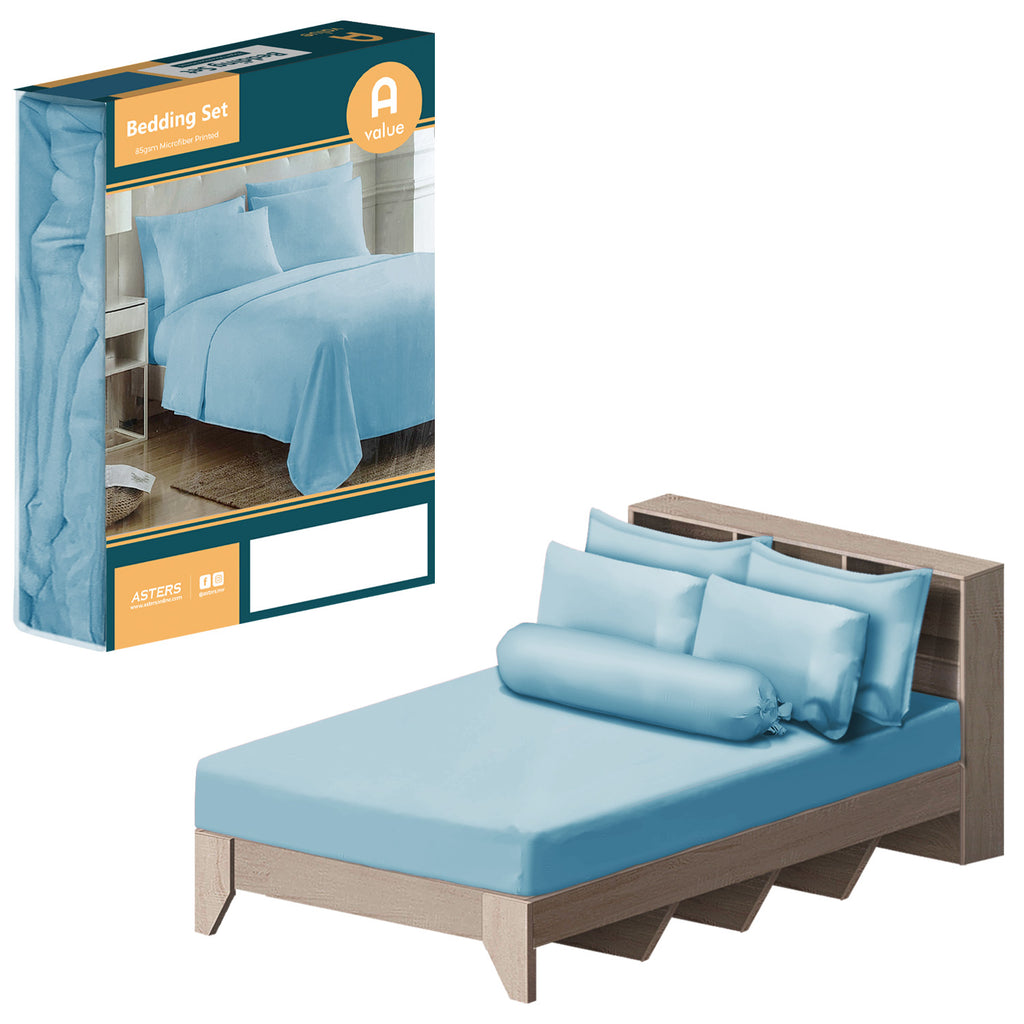 Fitted Sheet Set (Double) - Asters Maldives