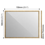 Mirror (59 x 74cm) - Asters Maldives