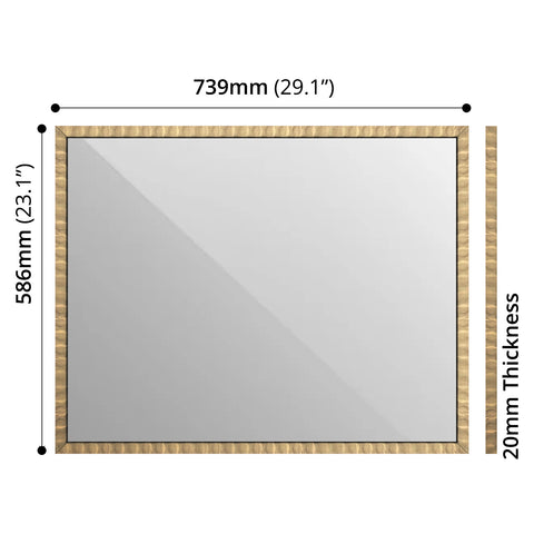 Mirror (59 x 74cm) - Asters Maldives