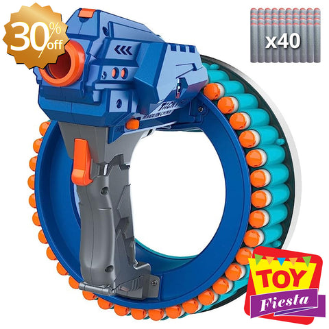 Gun with x40 Bullets