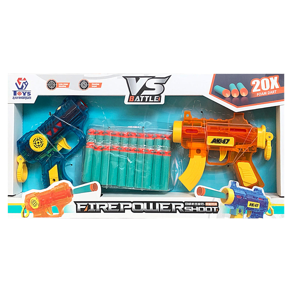 Gun x2 with x20 Bullets - Asters Maldives