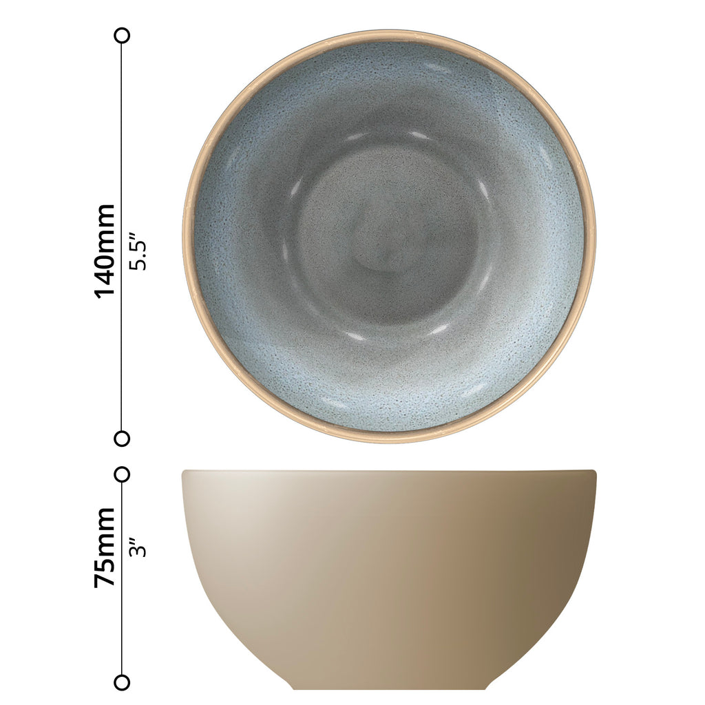 Bowl (Ø5.5") - Asters Maldives