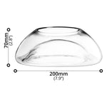 Vase (Ø20 x 7cm) - Asters Maldives