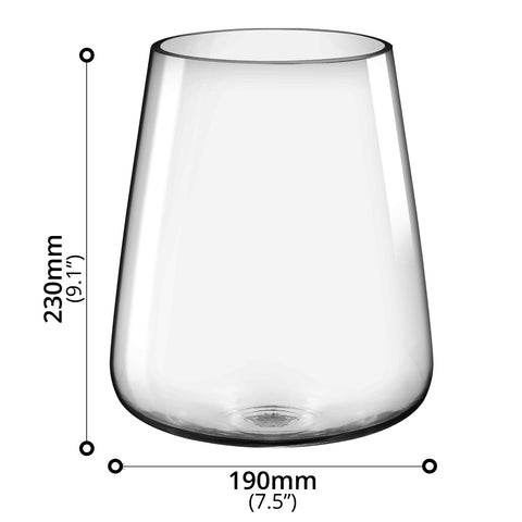 Vase (Ø19 x 23cm) - Asters Maldives