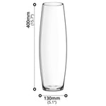 Vase (Ø13 x 40cm) - Asters Maldives