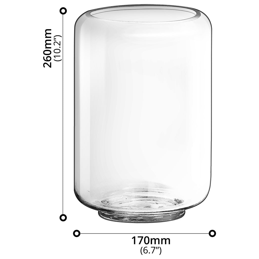 Vase (Ø17 x 26cm) - Asters Maldives