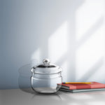 Vase with Lid (Ø16 x 17cm) - Asters Maldives