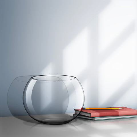 Vase (Ø24 x 17cm) - Asters Maldives
