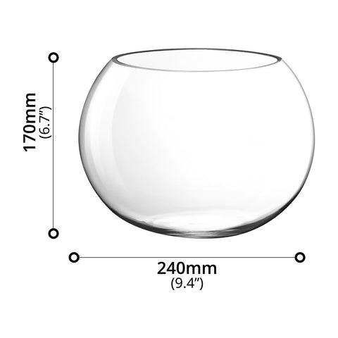 Vase (Ø24 x 17cm) - Asters Maldives