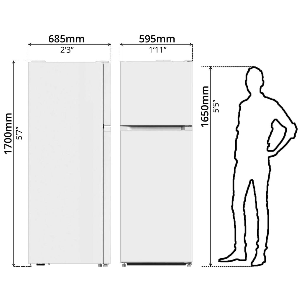 Refrigerator, Inverter (348L)