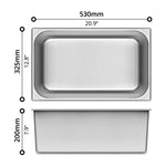 GN 1/1 Container - Asters Maldives