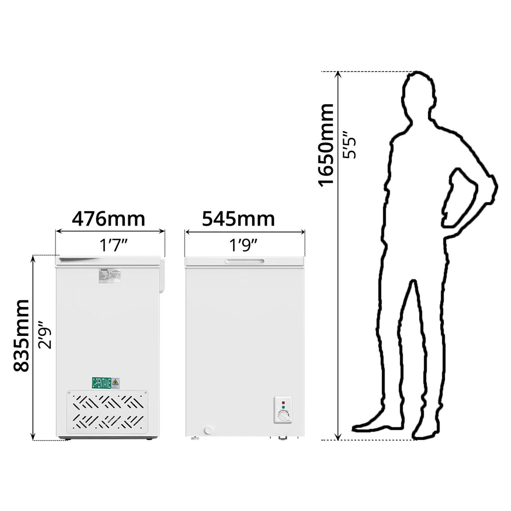 Chest Freezer (99L) - Asters Maldives