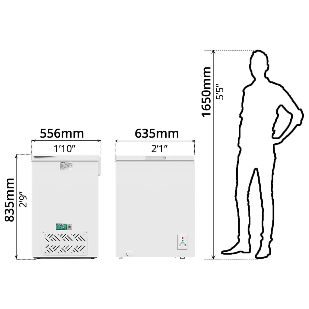 Chest Freezer (142L) - Asters Maldives