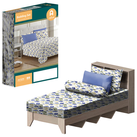 Fitted Sheet Set (Single) - Asters Maldives