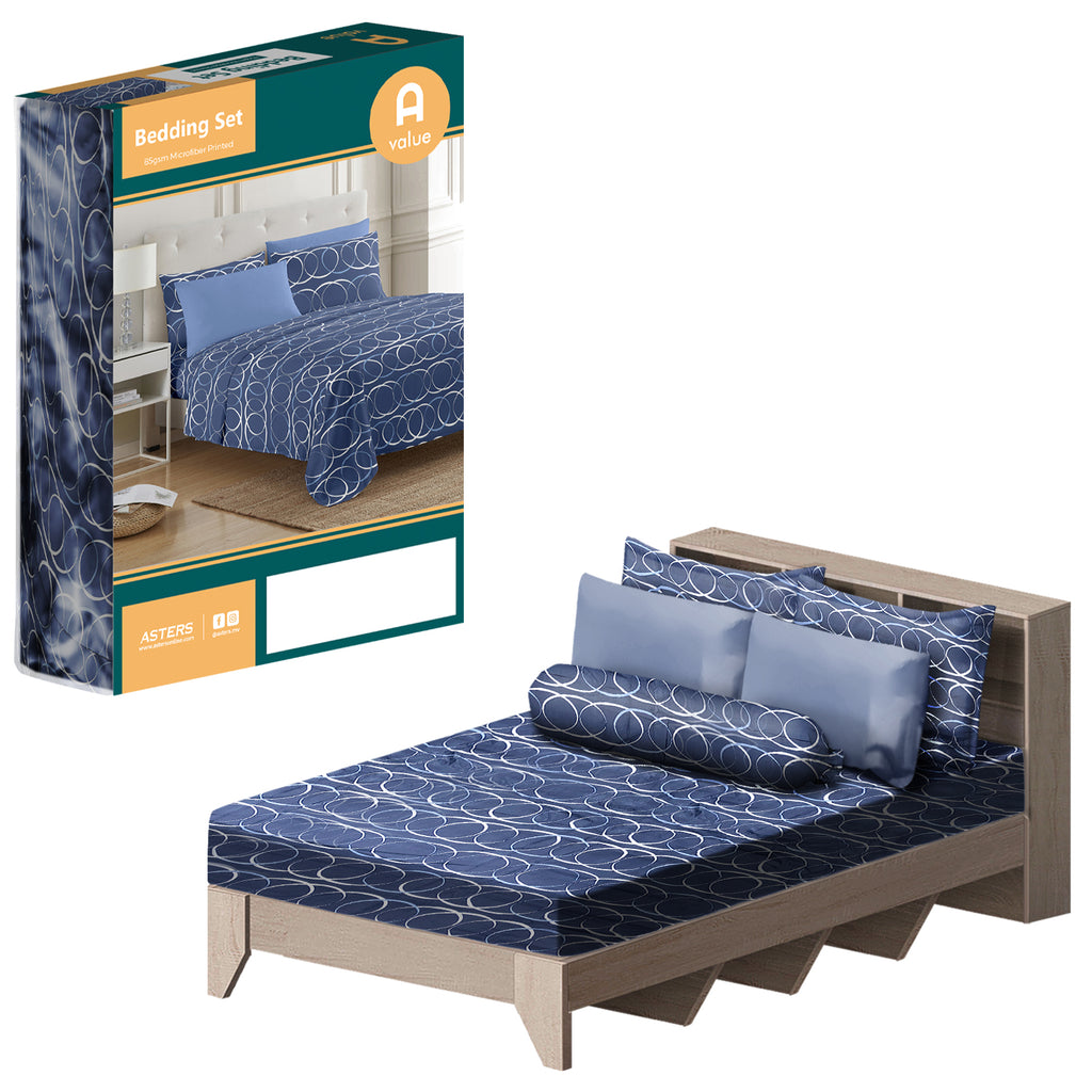 Fitted Sheet Set (Double) - Asters Maldives