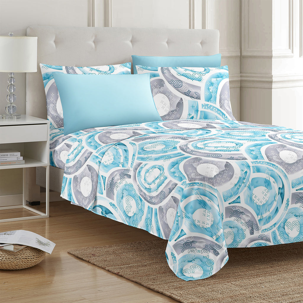 Bedding Set (Queen) - Asters Maldives