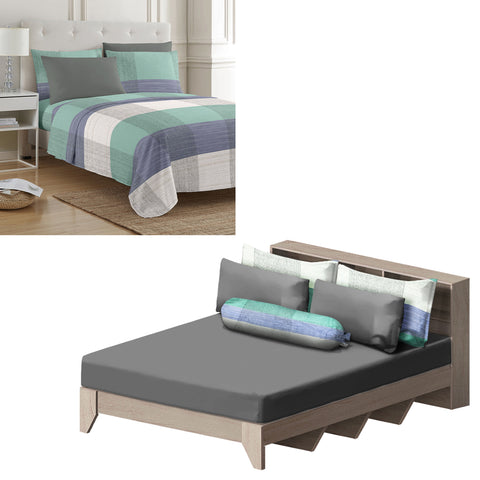 Bedding Set (Queen) - Asters Maldives
