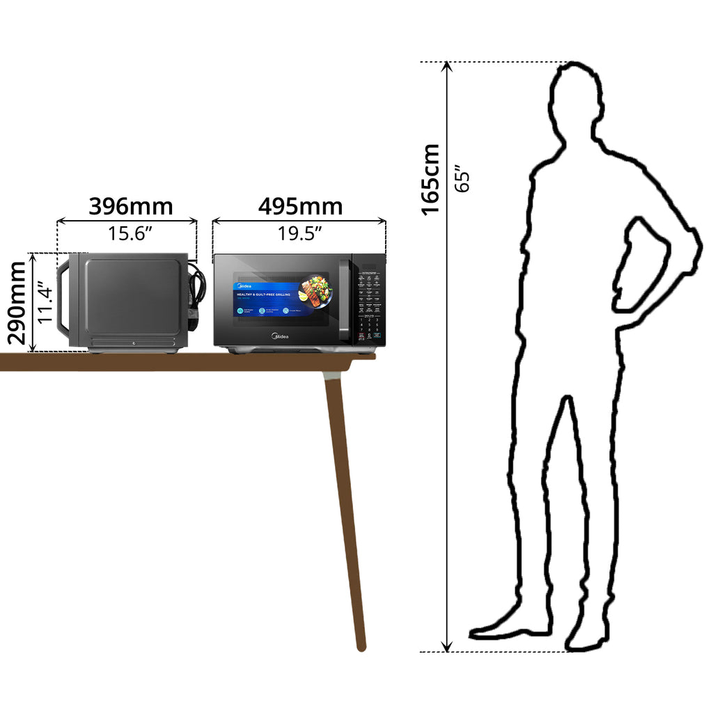 Microwave+Grill Oven (29L) - Asters Maldives