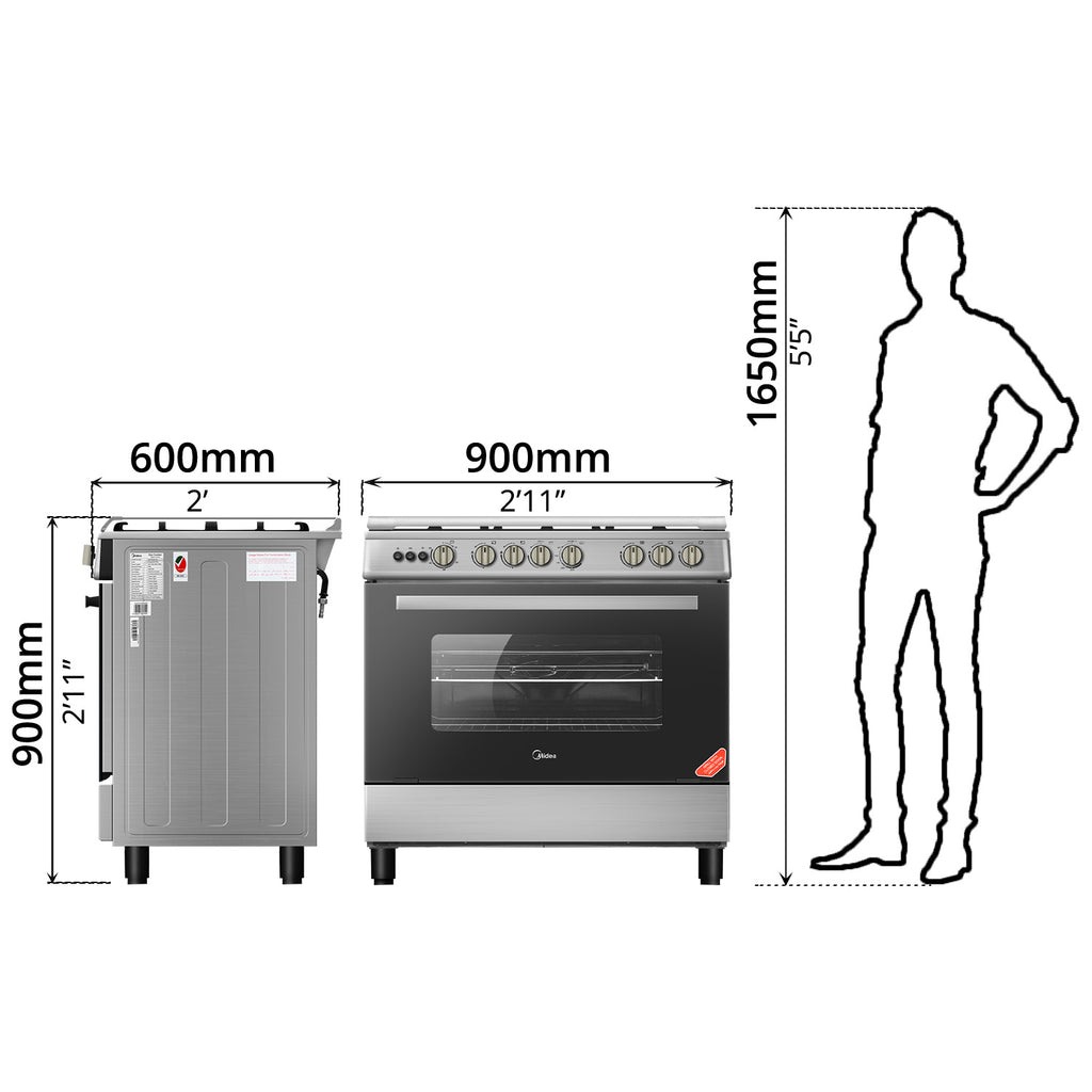 Freestanding Oven - Asters Maldives